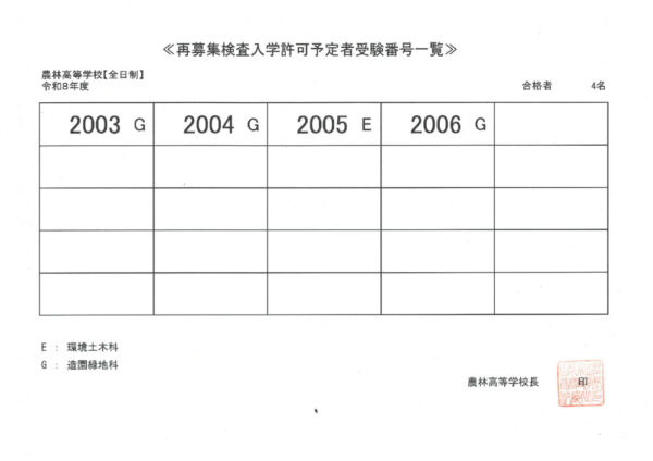 R8再募集発表のサムネイル